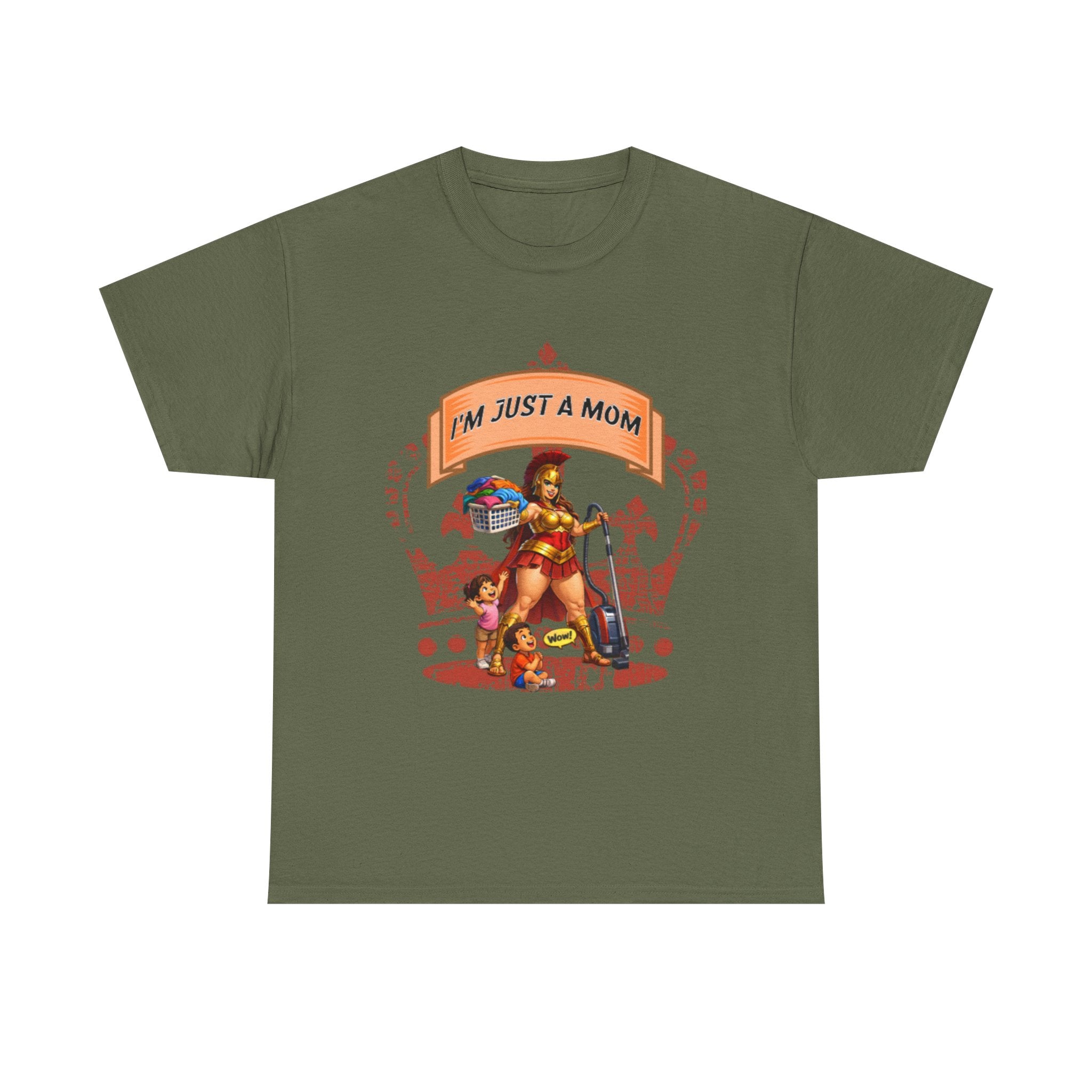 I'm Just a Mom T-Shirt — Funny Mom Graphic Tee for Everyday & Mother's Day