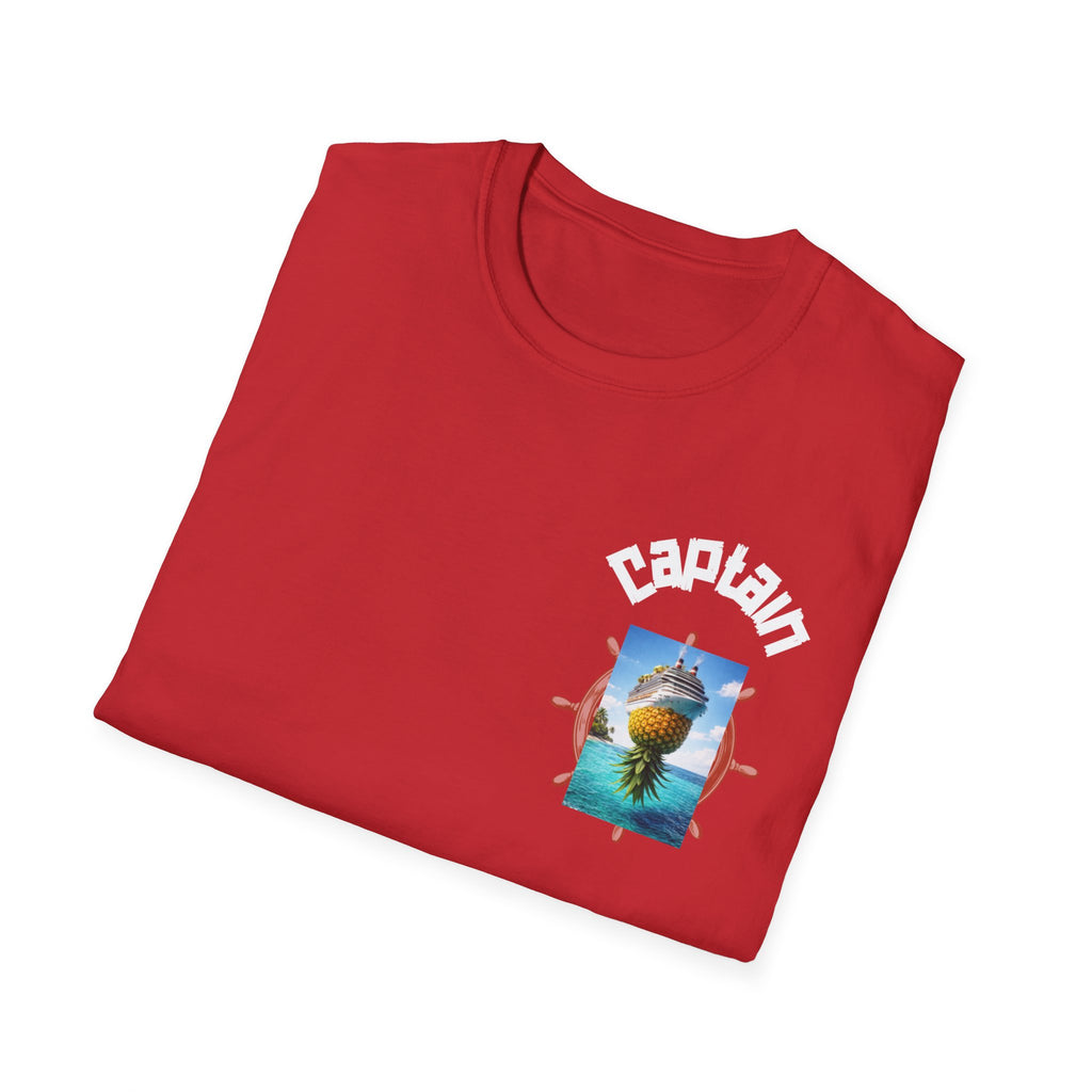 OG Captain Pineapple Beach T-Shirt — Tropical Nautical Graphic Tee