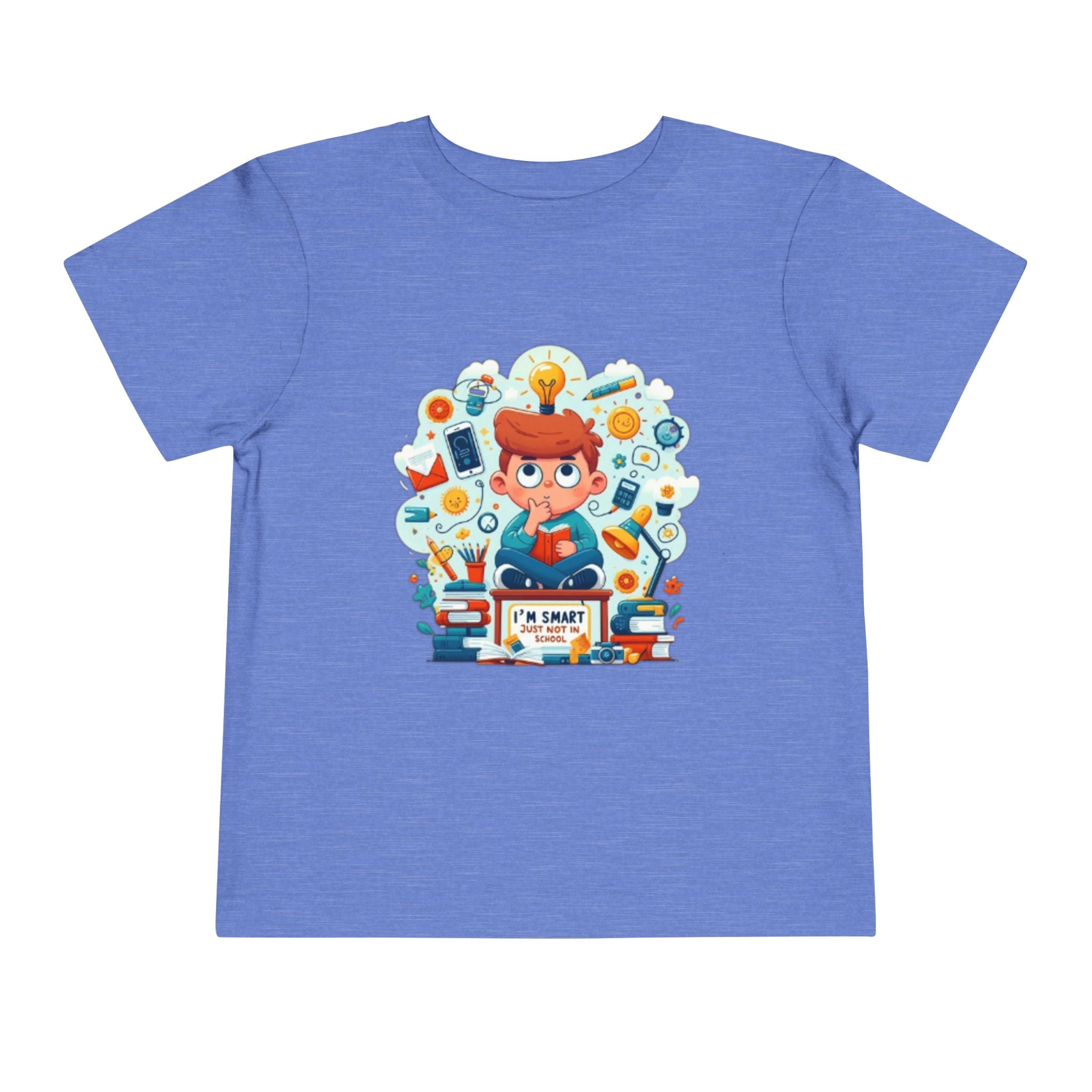 Smart Kid Toddler Tee — "I’m Smart" Back-to-School Shirt