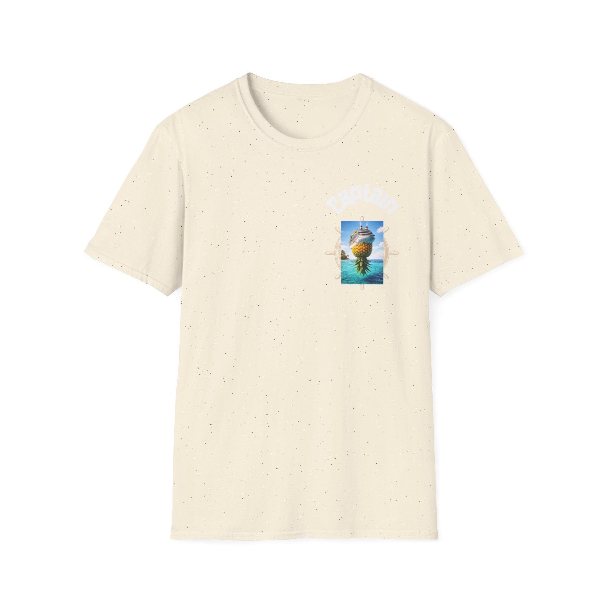 OG Captain Pineapple Beach T-Shirt — Tropical Nautical Graphic Tee