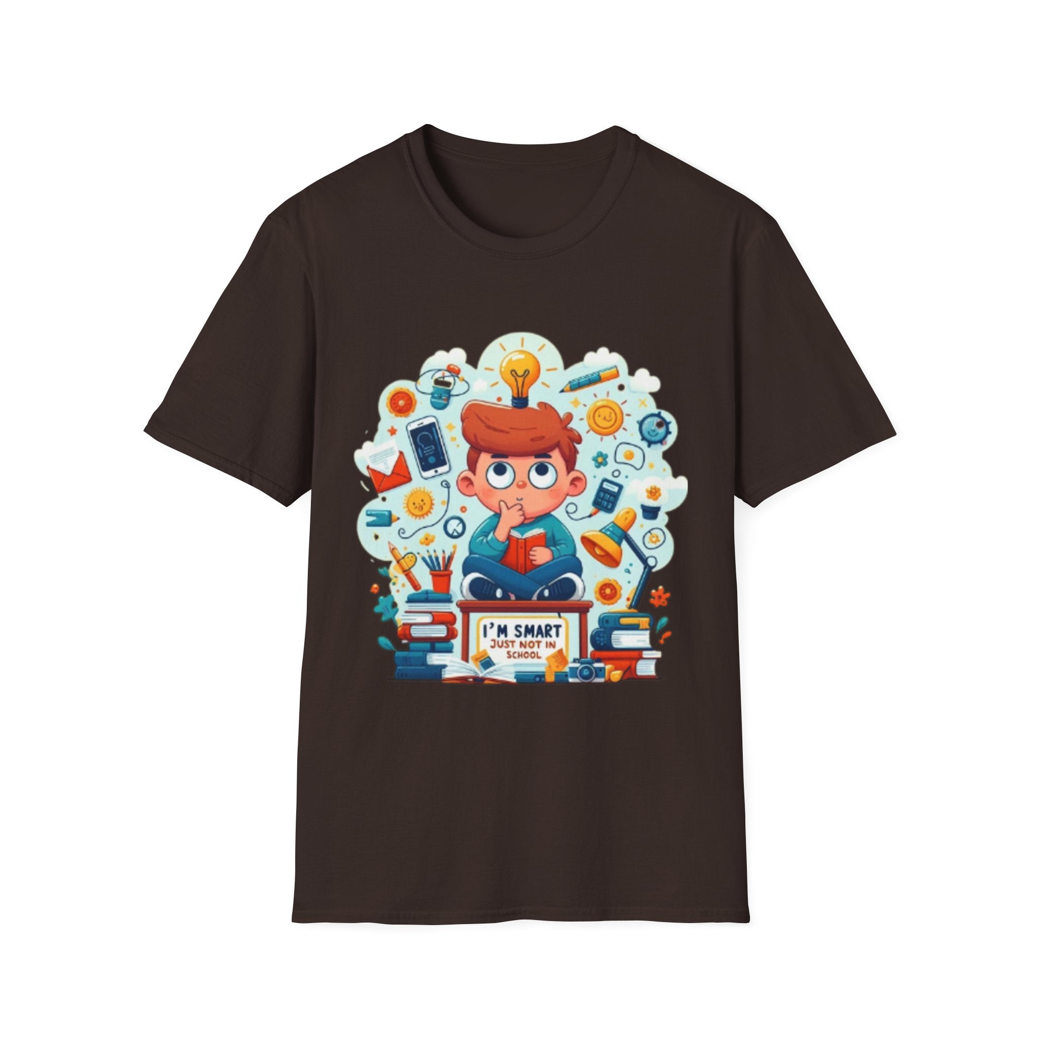 "I'm Smart Just Not in School"- Funny T-Shirt