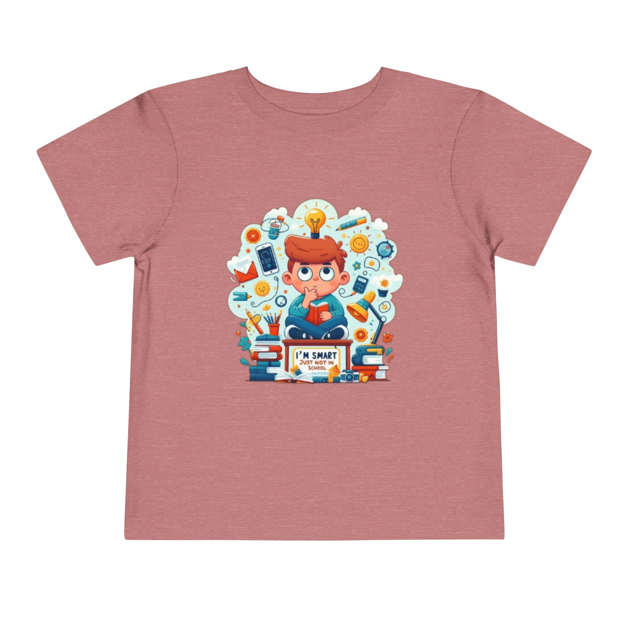 Smart Kid Toddler Tee — "I’m Smart" Back-to-School Shirt