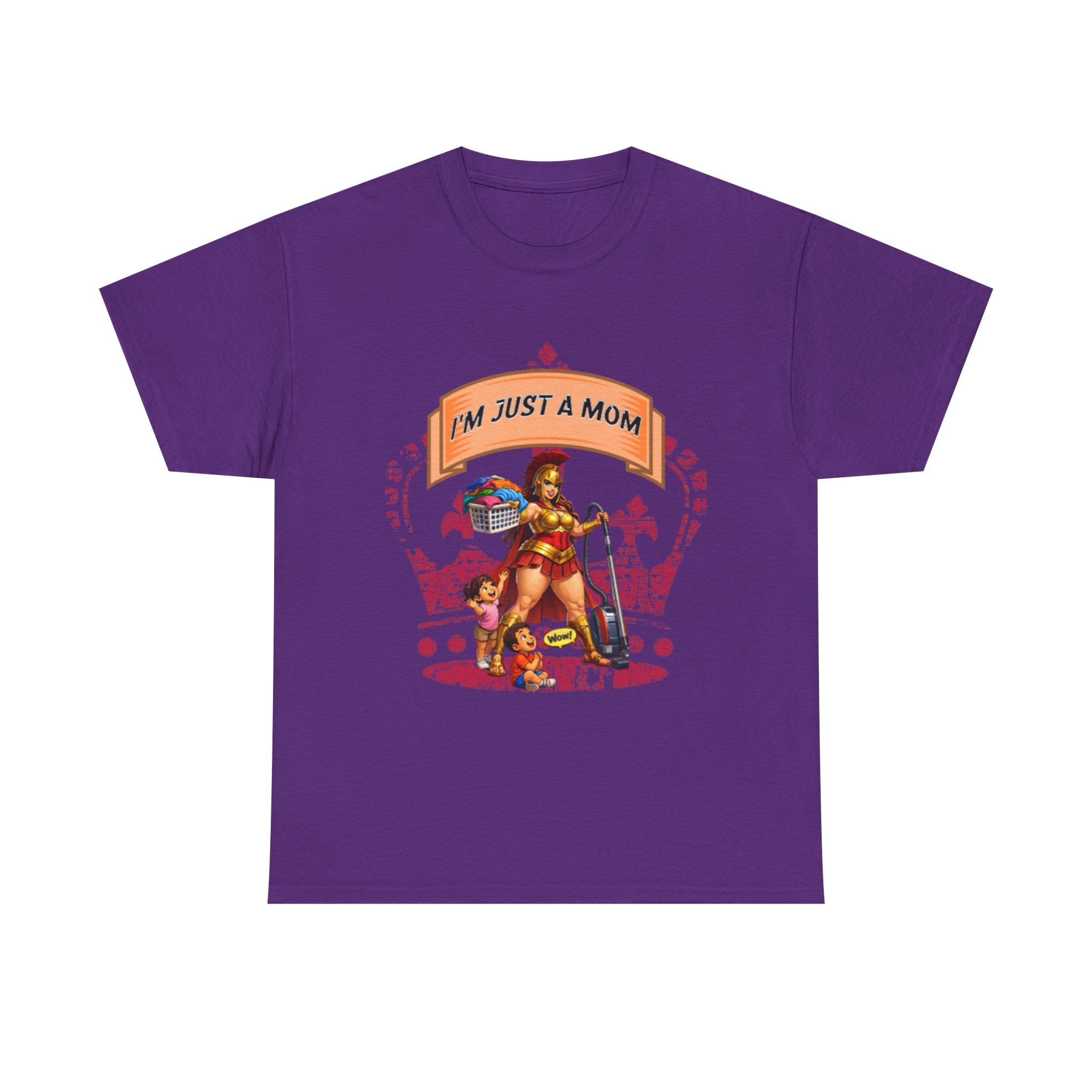 I'm Just a Mom T-Shirt — Funny Mom Graphic Tee for Everyday & Mother's Day