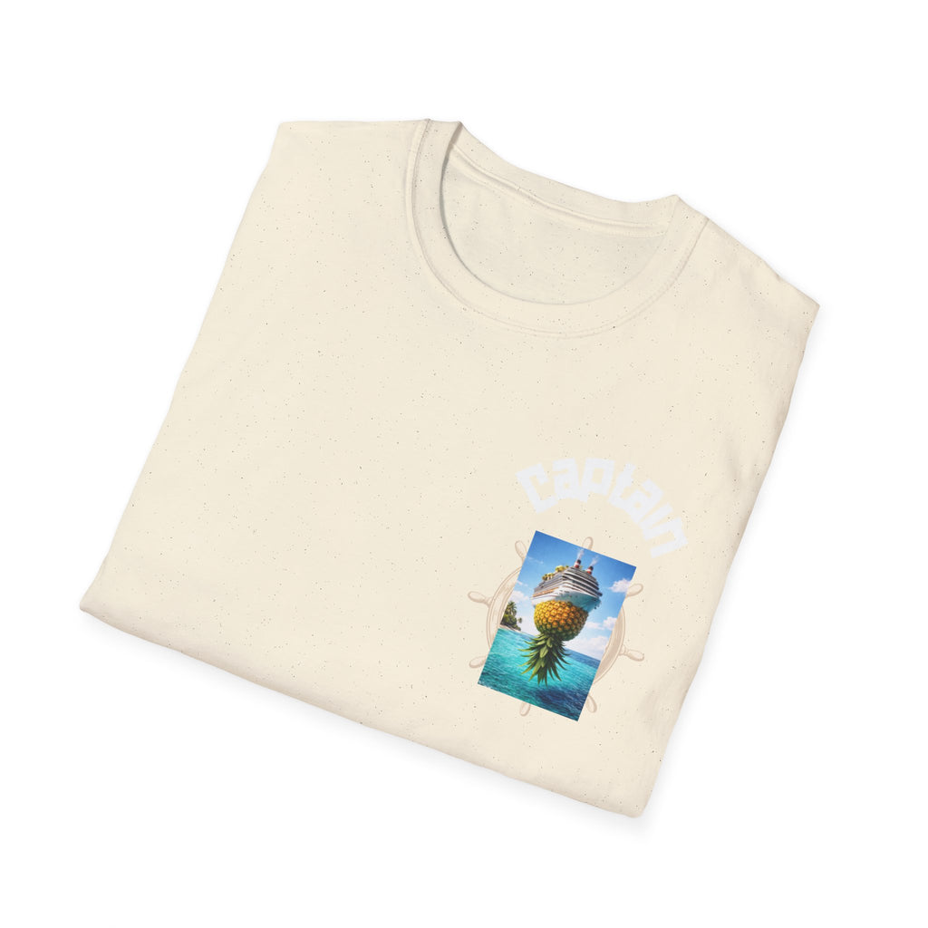 OG Captain Pineapple Beach T-Shirt — Tropical Nautical Graphic Tee