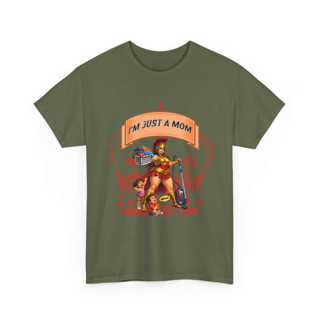 I'm Just a Mom T-Shirt — Funny Mom Graphic Tee for Everyday & Mother's Day