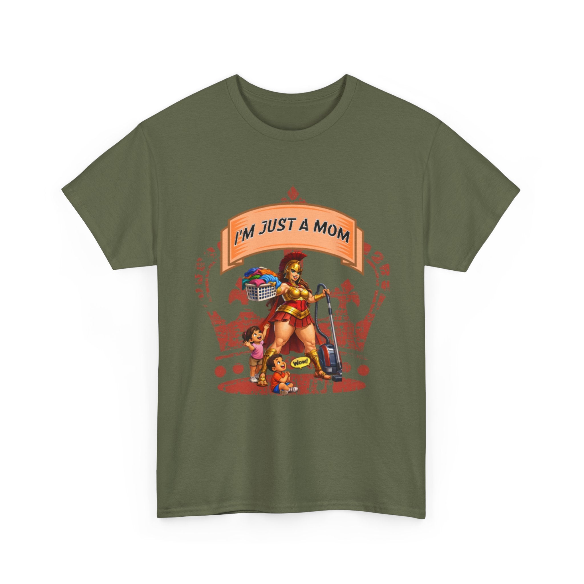 I'm Just a Mom T-Shirt — Funny Mom Graphic Tee for Everyday & Mother's Day