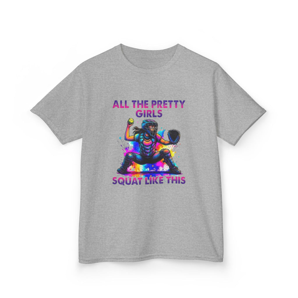 Softball Girl Kids Tee — Perfect Gift for Young Players