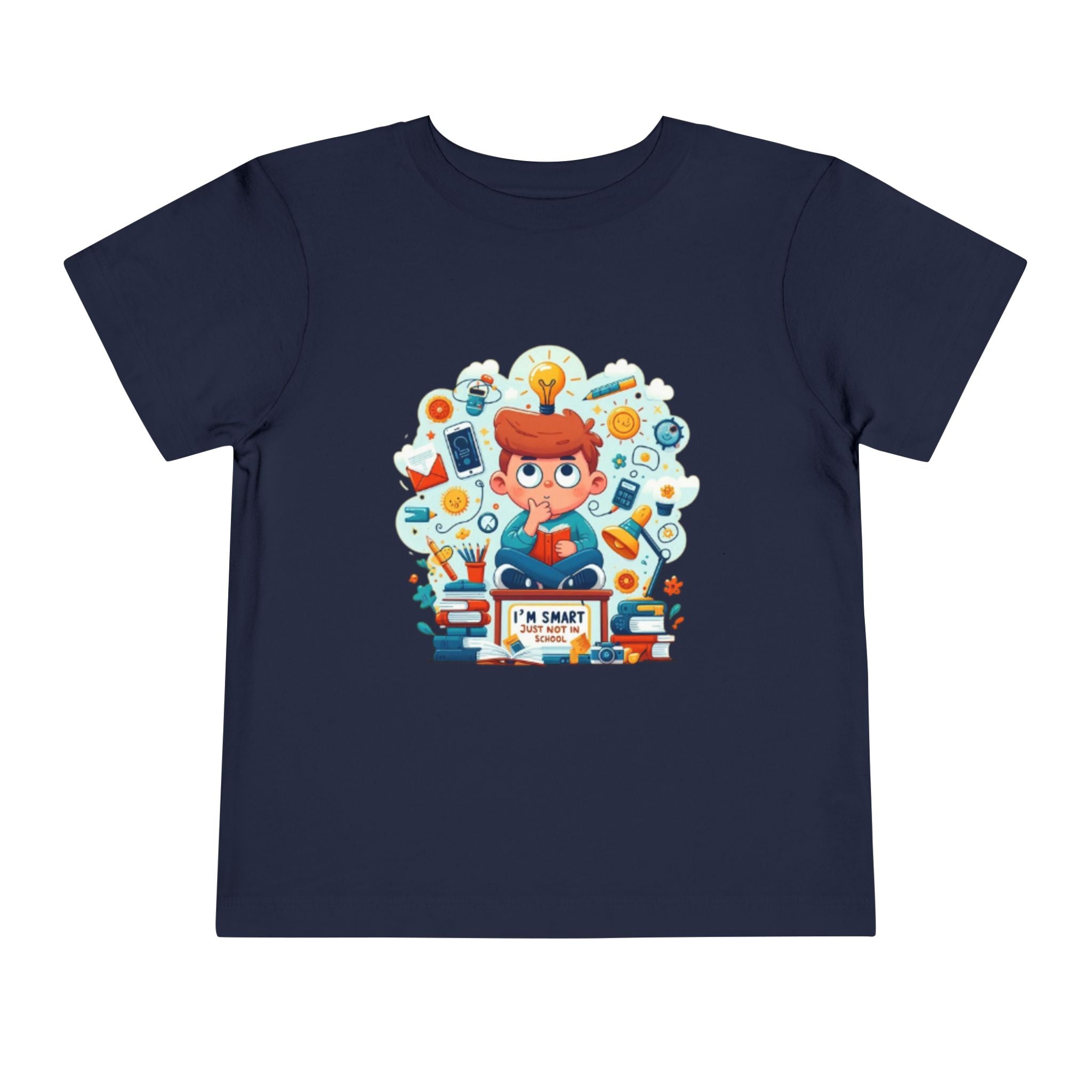 Smart Kid Toddler Tee — "I’m Smart" Back-to-School Shirt