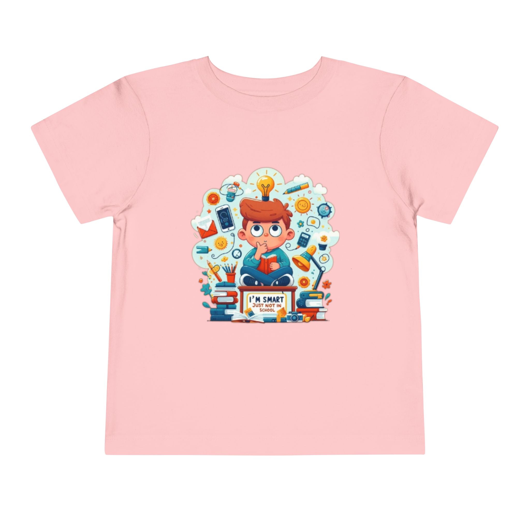 Smart Kid Toddler Tee — "I’m Smart" Back-to-School Shirt