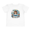 Toddler Tee — "I'm Smart Just Not In School" Cute STEM Bookworm Graphic
