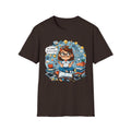 Funny School T-Shirt — 'I'm Smart, Just Not in School' Quote Tee for Adults