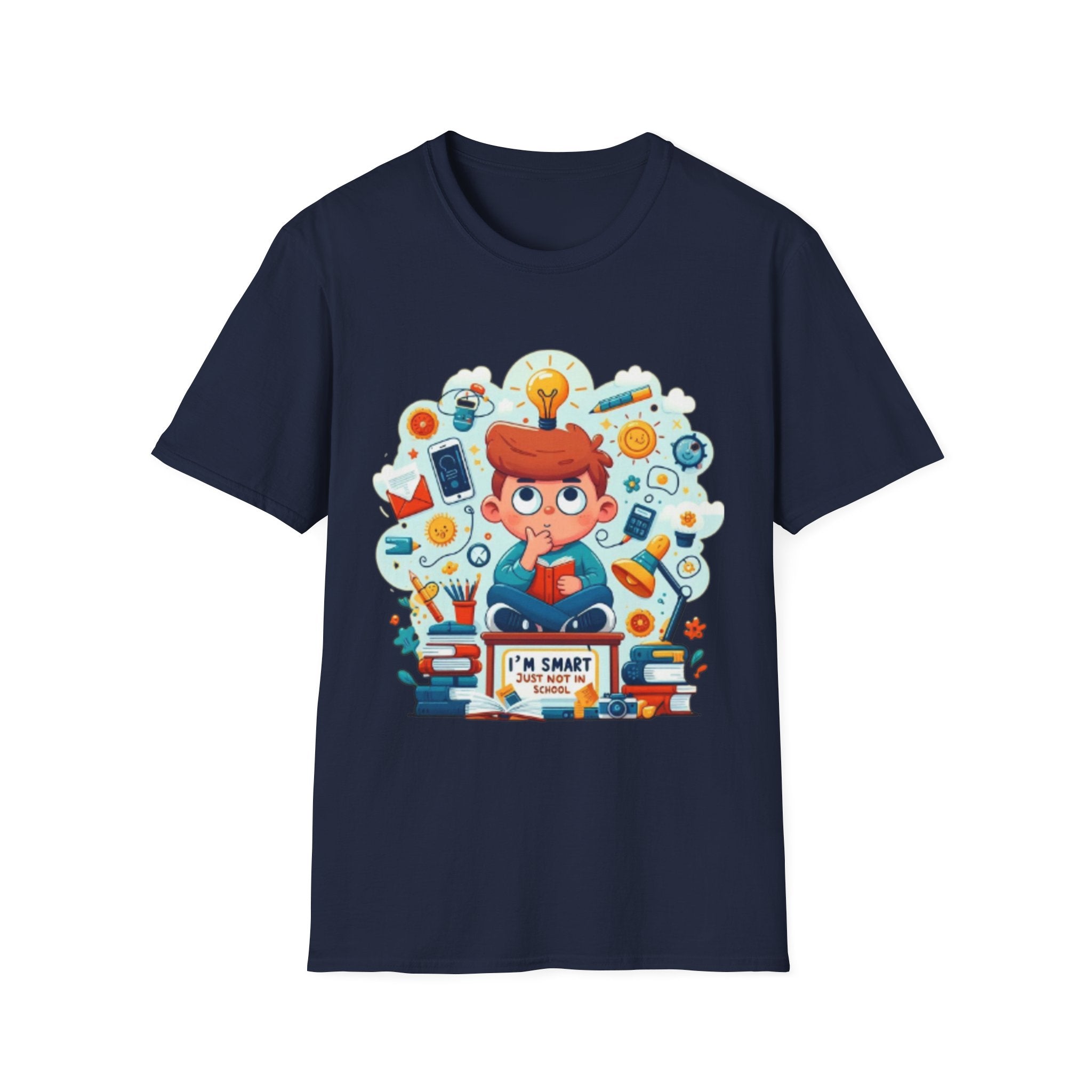"I'm Smart Just Not in School"- Funny T-Shirt