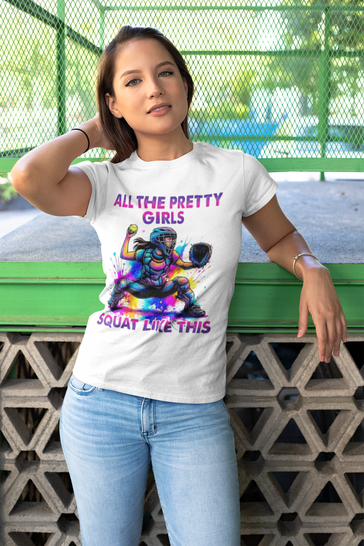 Softball Girlies Playful Softball T-Shirt