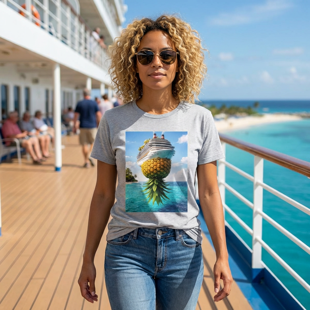 OG Pineapple Cruise T-Shirt Playful Cruise Humor Tee