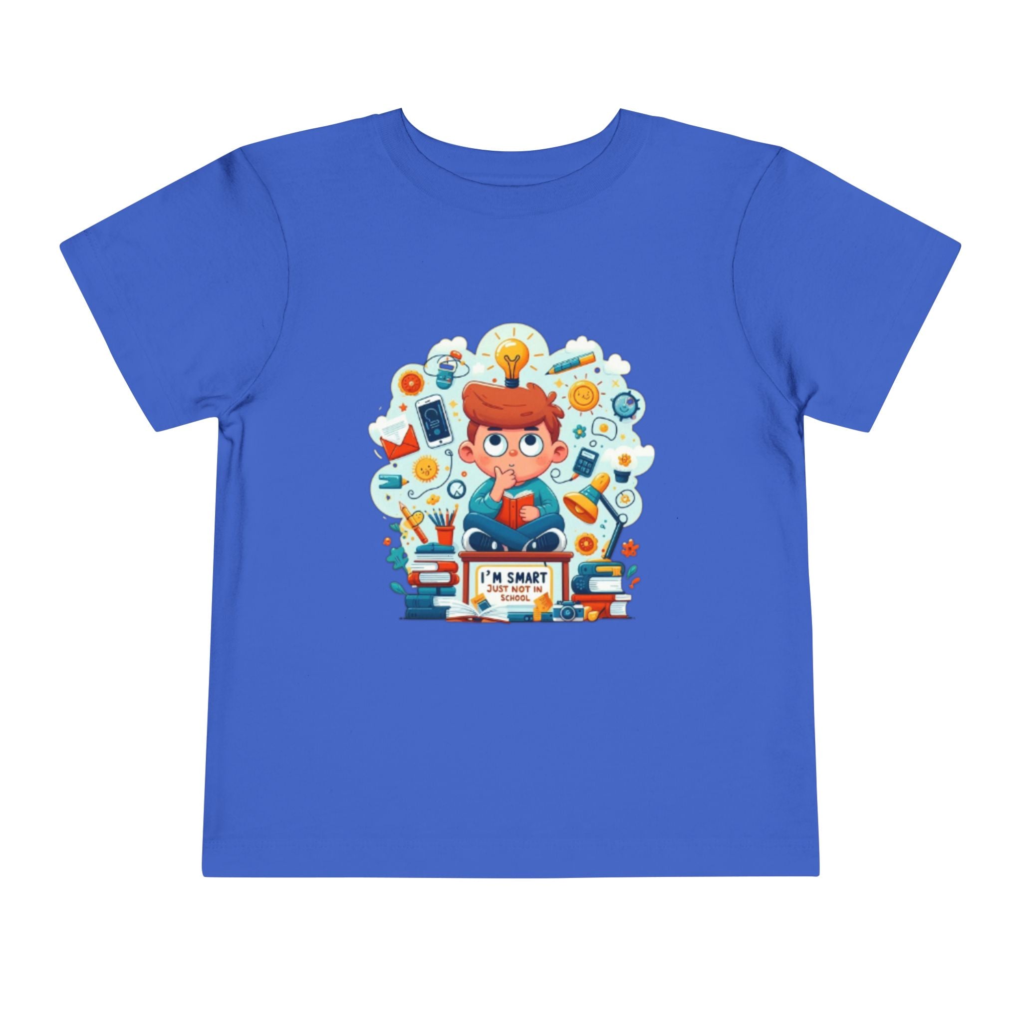 Smart Kid Toddler Tee — "I’m Smart" Back-to-School Shirt