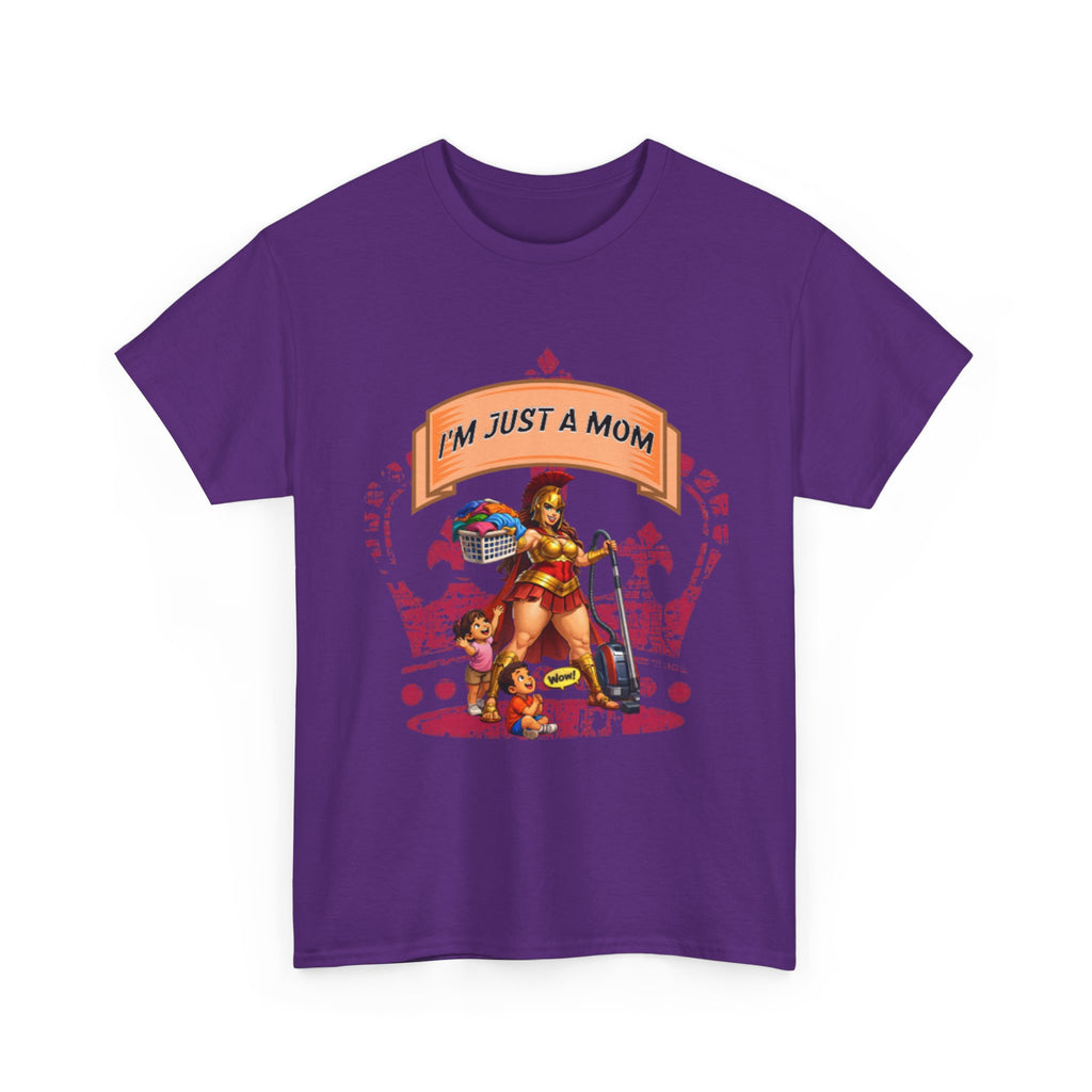 I'm Just a Mom T-Shirt — Funny Mom Graphic Tee for Everyday & Mother's Day