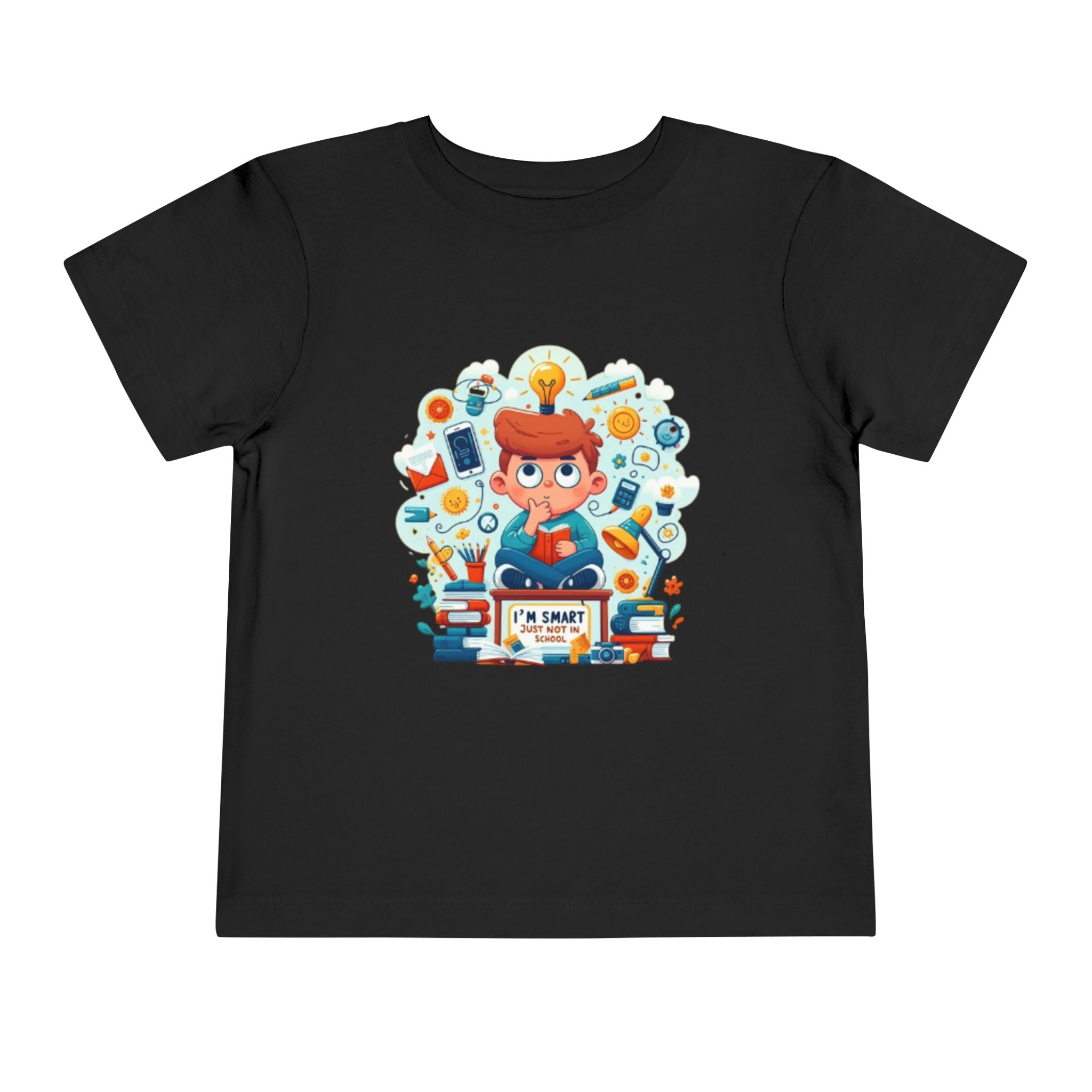 Smart Kid Toddler Tee — "I’m Smart" Back-to-School Shirt