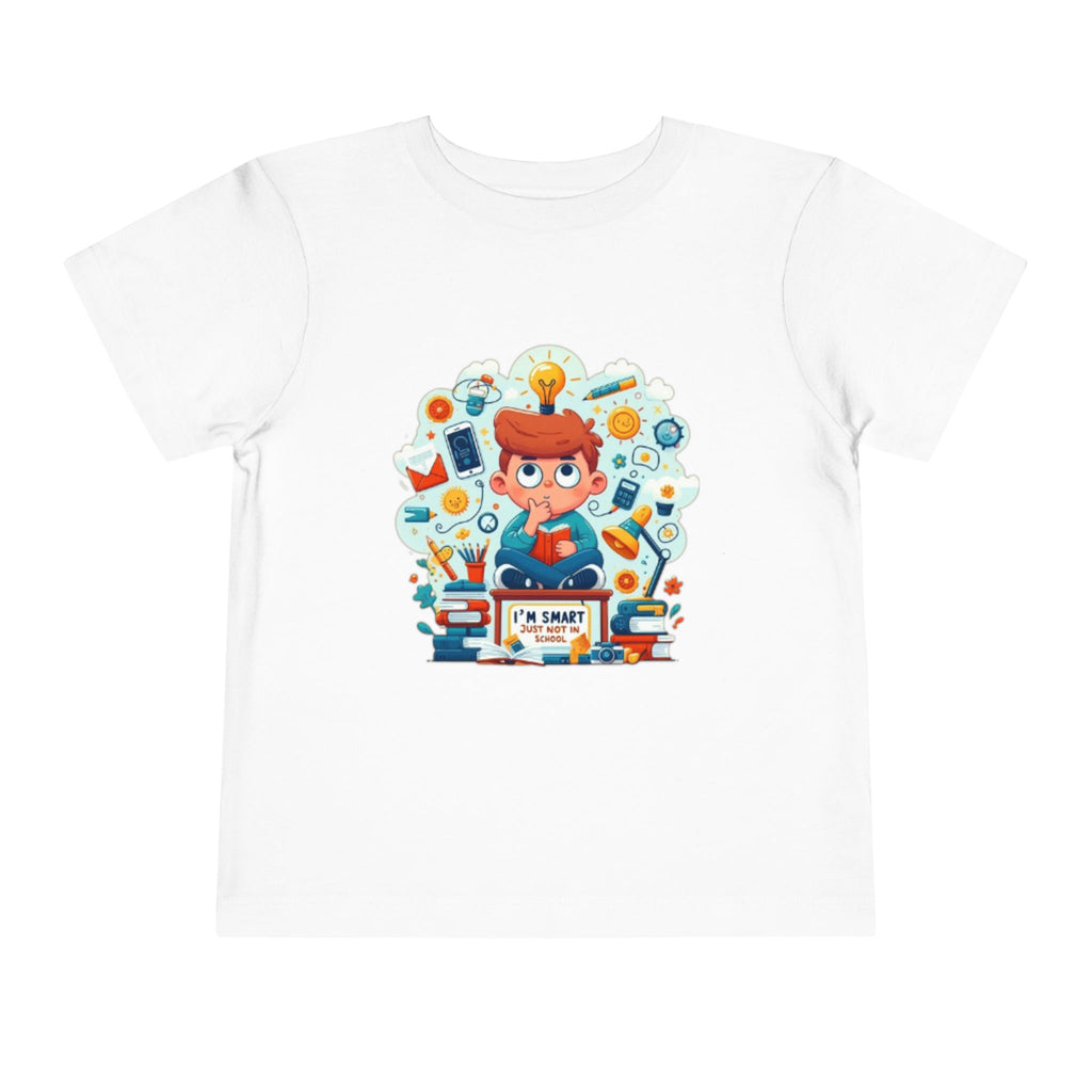 Smart Kid Toddler Tee — "I’m Smart" Back-to-School Shirt